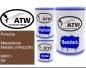 Preview: Porsche, Macadamia Metallic (WA322N), M8W / 9S: 500ml Lackdose + 500ml Klarlack + 250ml Härter - Set, von ATW Autoteile West.
